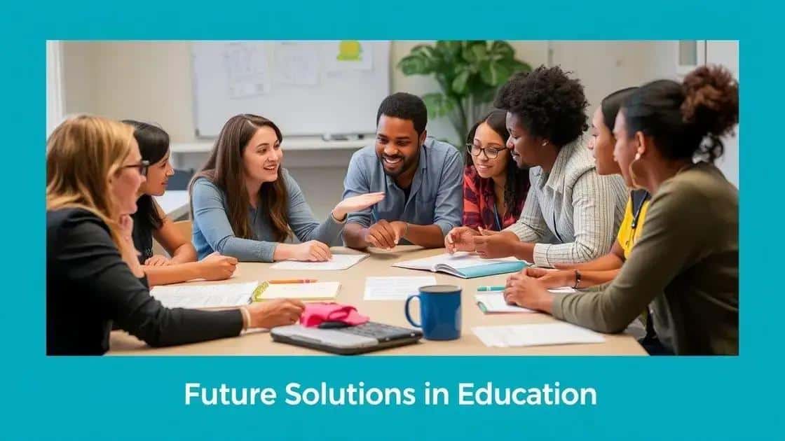 Looking forward: Solutions for the future