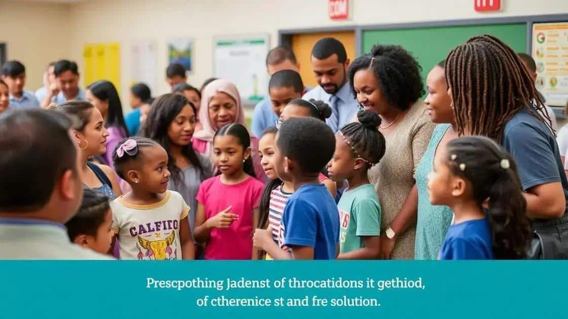 Engaging families and communities