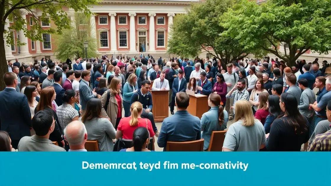 The role of universities in democracy