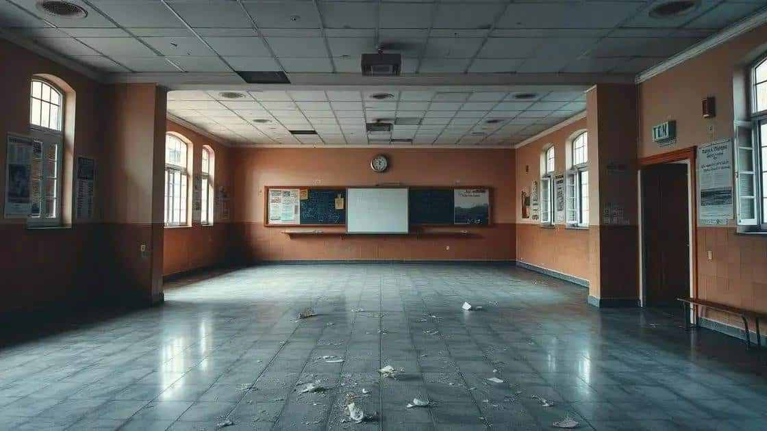 Immediate consequences of shuttering the department