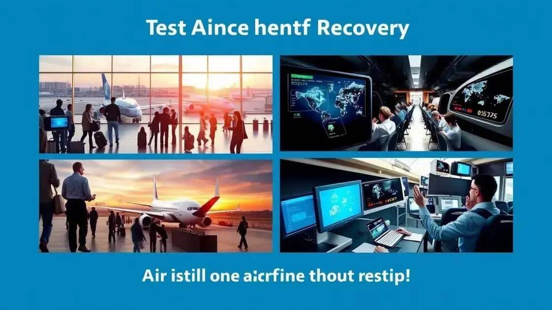 Potential recovery scenarios for airlines