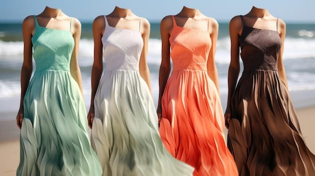 A split image showing a Shein dress. On one side, the dress is displayed in the advertising photo looking vibrant and high-quality. On the other side, the same dress is shown as received by a customer, the fabric is thin, the colors are faded, and the stitching is poor.