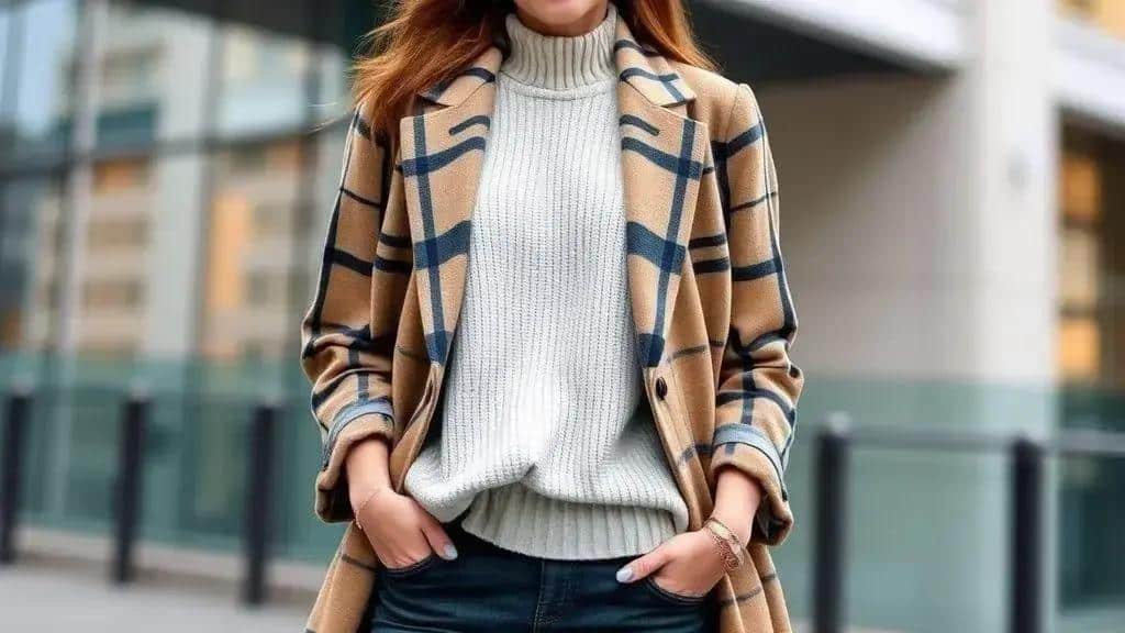 Les tendances actuelles avec un blazer oversize