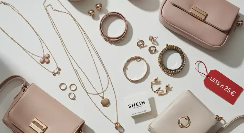 Accessoirisez vos tenues SHEIN en 2026: bijoux et sacs à moins de 25€