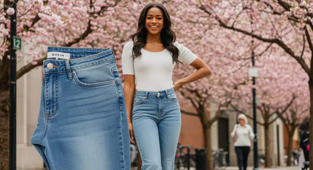 Avis Complet : Jean Flare SHEIN Printemps 2026 – Matière, Coupe, Durabilité