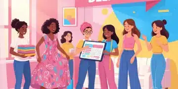 Guide des tailles Shein 2026 : Évitez les retours, choisissez la coupe parfaite Jeunes femmes souriantes consultant un guide des tailles Shein sur une tablette, avec des vêtements et un mètre ruban, symbolisant un shopping réussi.
